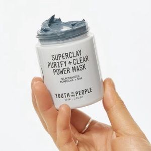 Youth To The People (YTTP) Superclay Purity + Clear Power Mask